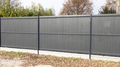 Commercial Fence Construction