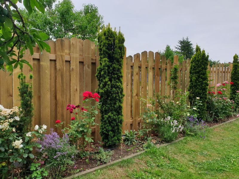 Finished Privacy Fence