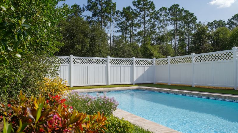 Fence Installation Near Pool